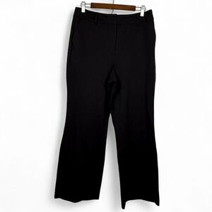 Boden Black Wide Leg‎ Ecovero Viscose Blend Trousers Pants Women's Size 10P